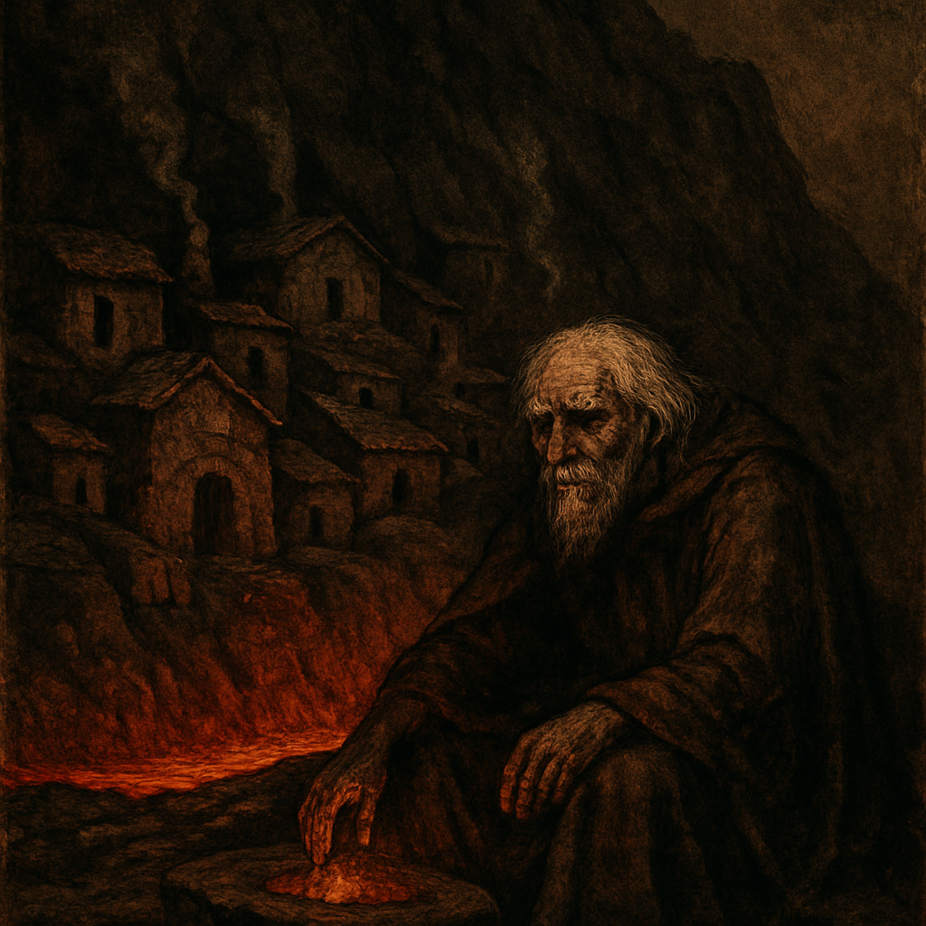 The Ashen Peaks scene